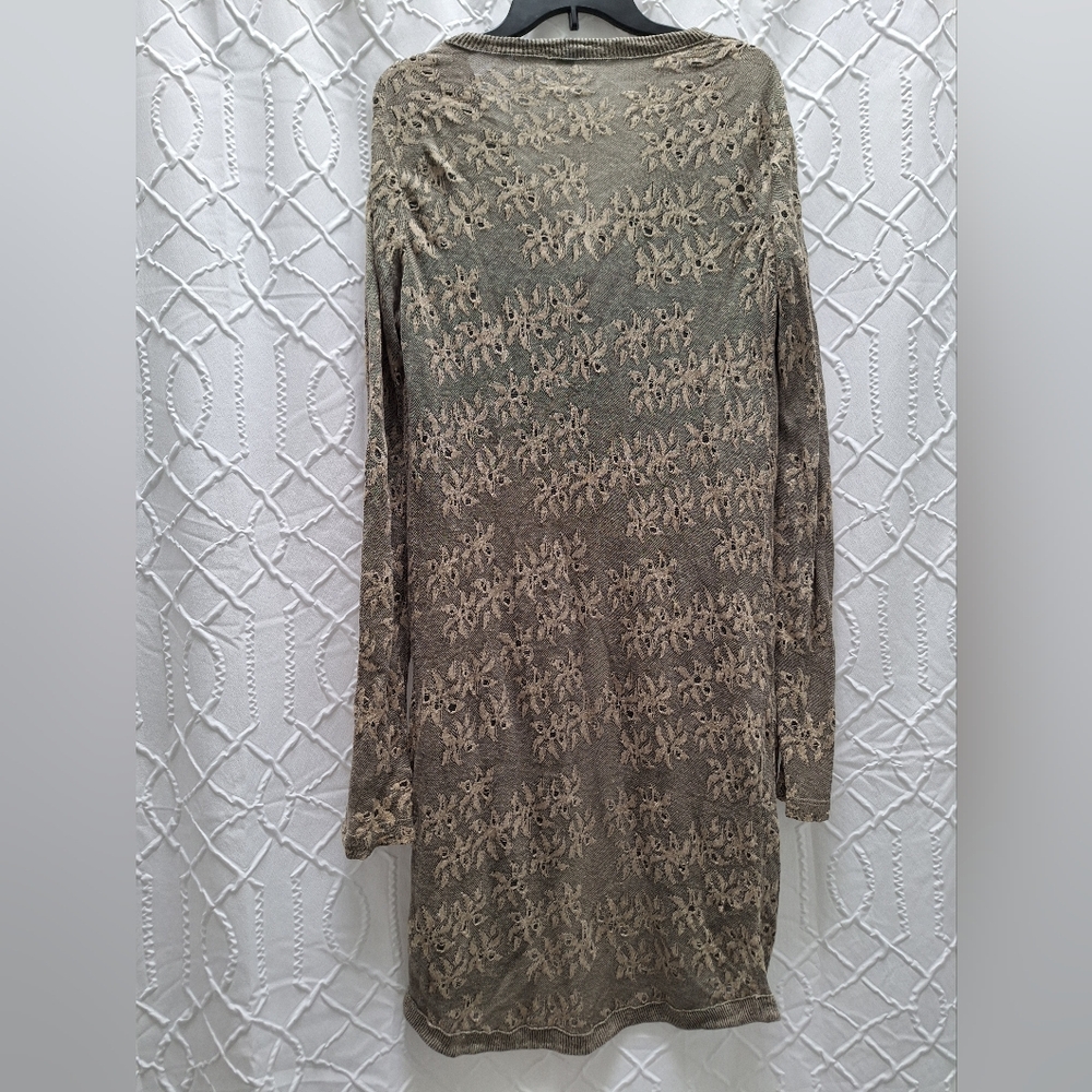 Transit Par-Such Made In Italy Button-Up Rounded Neck Cardigan with Pockets L - Picture 8 of 8